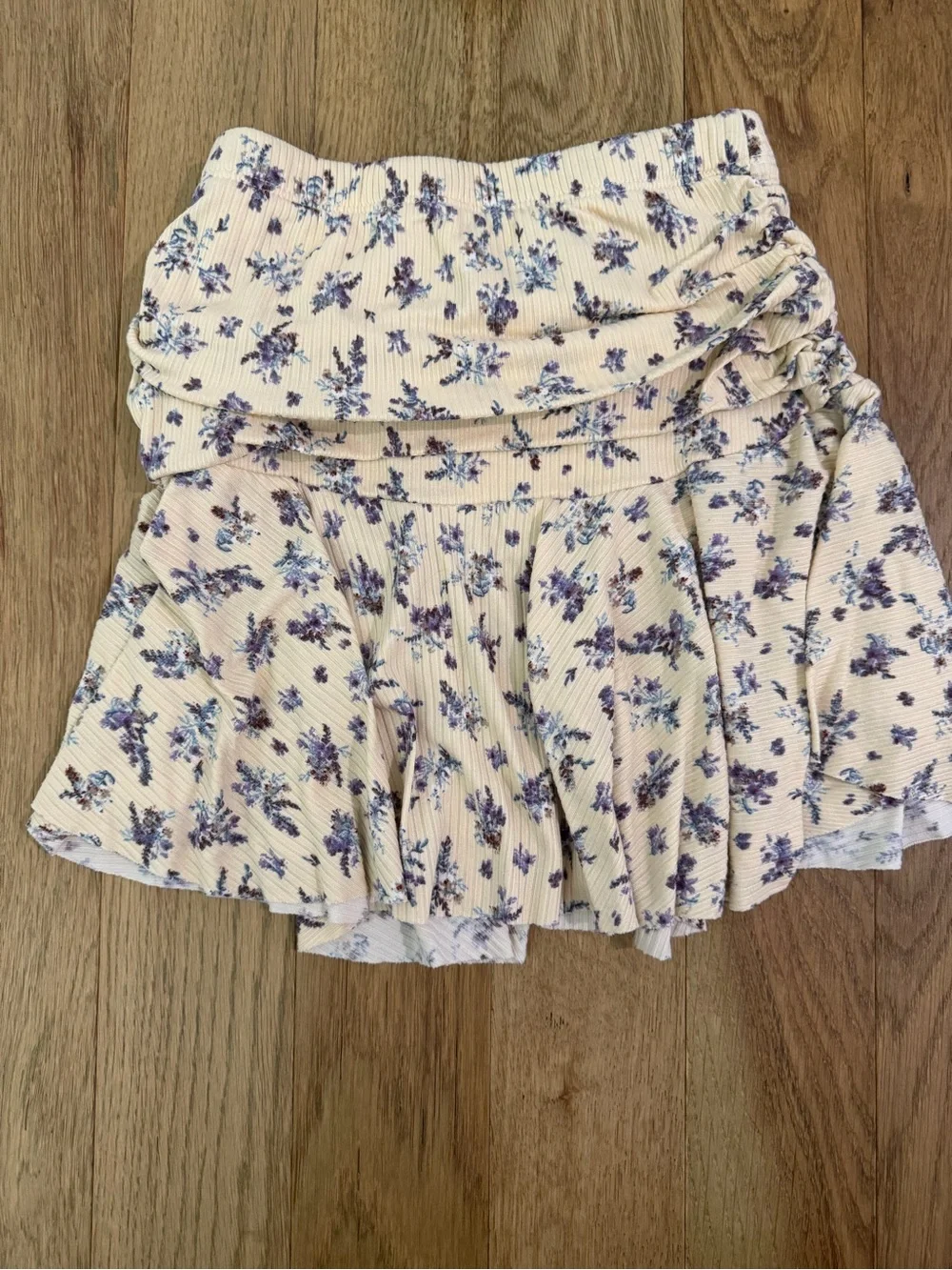 Cheryl Kids Creations Girls Floral 2 Piece Skirt Set Small Yellow